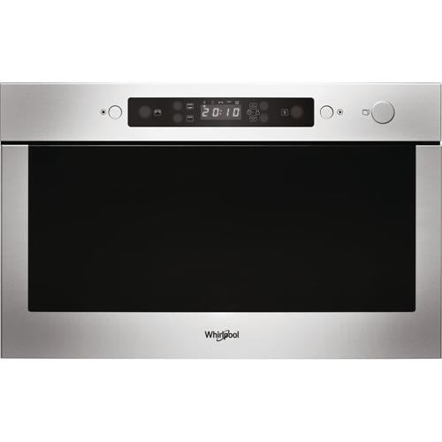 Whirlpool AMW 439/IX microondas Embutido 22 l 750 W Preto, Aço in