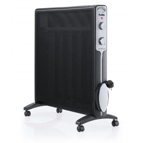 FLAMA RADIADOR MICA 2500W TERMOSTATO REGULAVEL PRETO