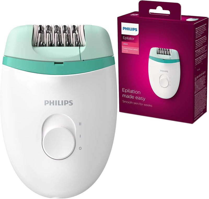 Philips Satinelle Essential Depiladora compacta com cabo para per