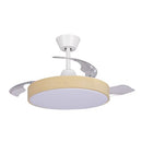 VENTOINHA HAEGER BRIGHT WOOD( 66 W - 106,5 CM - 6  )