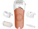 Rowenta EP4920 depiladora de arranque 4 pinças Coral, Branco