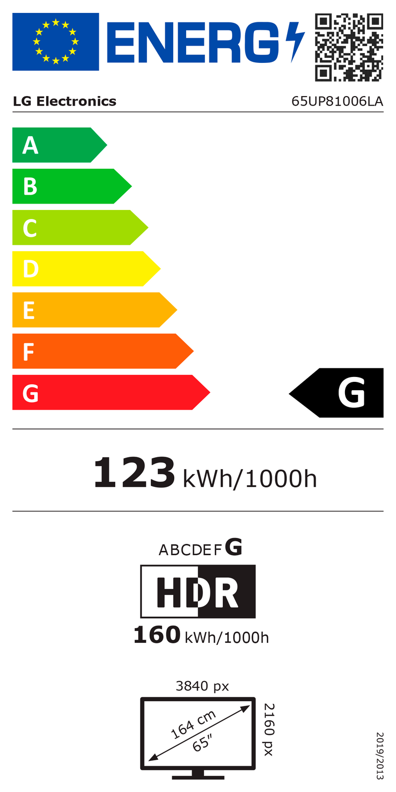 LG - LED SMART TV 4K 65UP81006LA.AEU