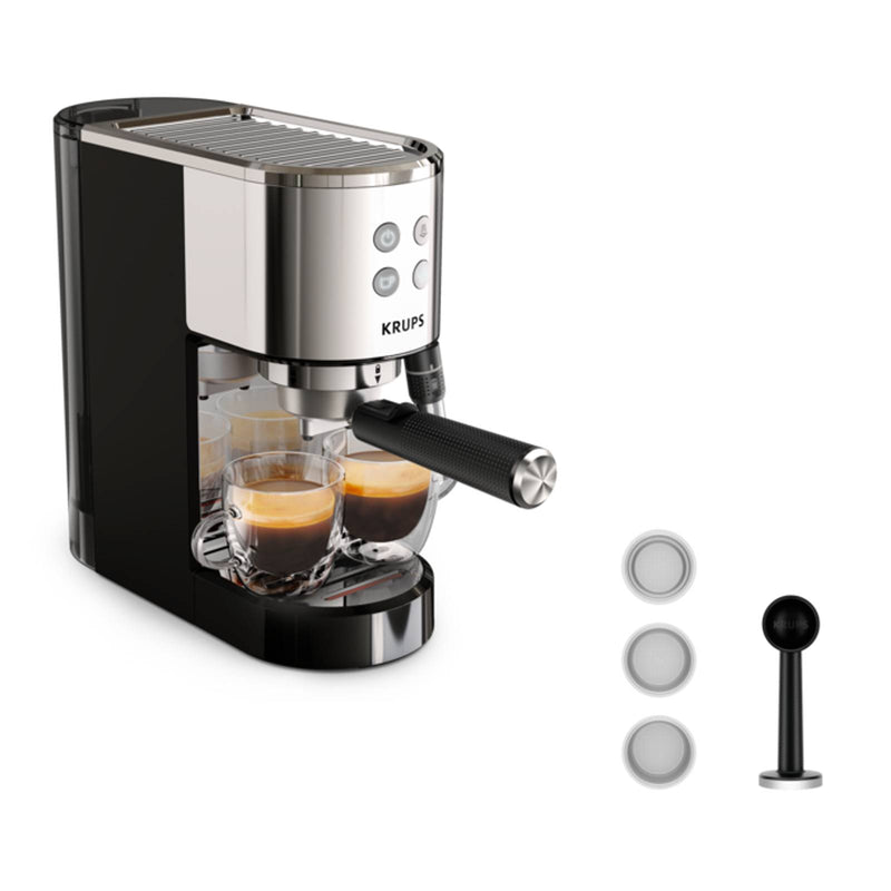 Krups Virtuoso XP444C10 máquina de café Semiautomático Máquina es