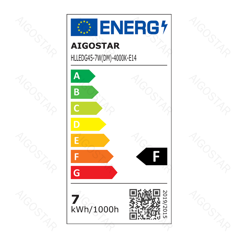 LÂMPADA LED REGULÁVEL G45 E14 7W 4000K