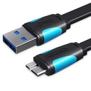 Vention VAS-A12-B100 cabo USB 1 m USB 3.2 Gen 1 (3.1 Gen 1) USB A
