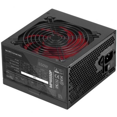 FUENTE DE ALIMENTACIÓN MARS GAMING MPIII550P 550W VENTILADOR 12CM