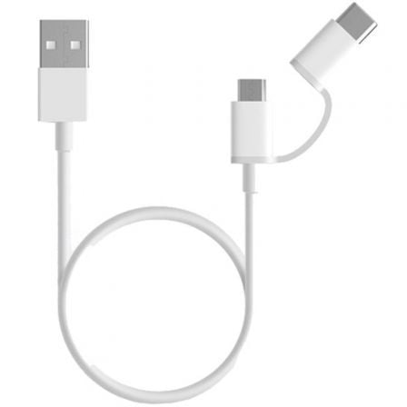 CABO XIAOMI MI 2-IN-1 USB (MICRO USB TO TYPE C) 100CM