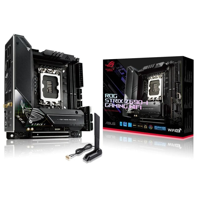 ASUS ROG-STRIX-Z690-I-GAMING-WIFI Intel Z690 LGA 1700 mini ITX