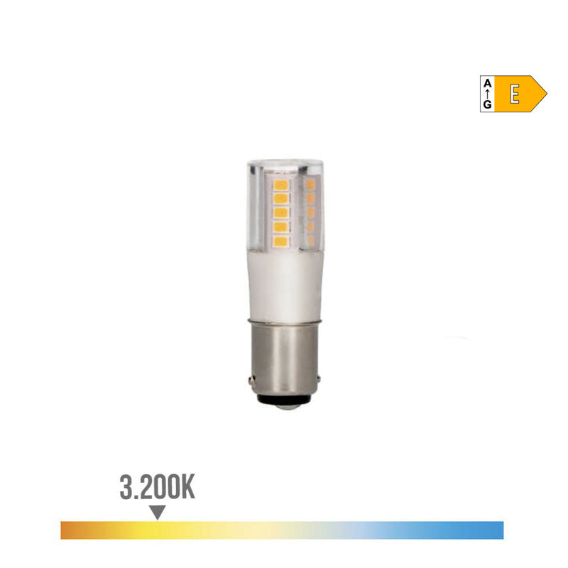 LÂMPADA BAIONETA LED B15D 5,5W 650LM 3000K LUZ QUENTE Ø18X57MM ED