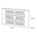 PEGAR INSETOS COM PLACA ADESIVA 2X15W 100M² 61X8.5X35CM EDM