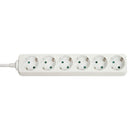 Lindy 73102 extensão elétrica 6 tomada(s) CA Interior Branco