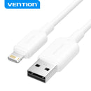 CABLE USB 2.0 LIGHTNING VENTION LAMWH USB MACHO - LIGHTNING MACHO