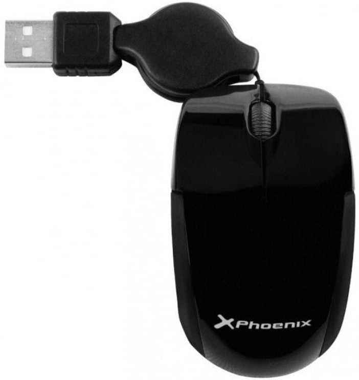 RATON PHOENIX MINI MOUSE OPTICO USB 800 DPI