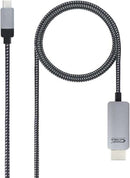 Nanocable 10.15.5102 adaptador de cabo de vídeo 1,8 m USB Type-C