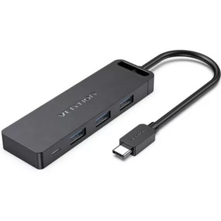 HUB USB TIPO-C VENTION TGTBB 3XUSB 1XUSB TIPO-C 1X MICROUSB PD