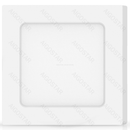 E6 LED  MONTAGEM EM SUPERFICIE QUADRADO 6W AMARELO