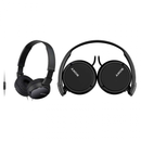 Sony MDR-ZX110 Headphones Com fios Faixa de cabeça Música Preto