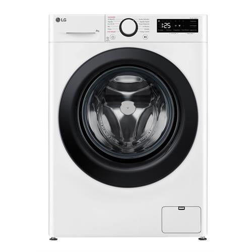 MÁQUINA DE LAVAR ROUPA LG F2WR5S8S6W( 1200 RPM - 8 KG - BRANCO  )