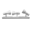 CANDEEIRO DE TETO 3 FOCOS COR BRANCO E27 MODELO GALAXY 60W EDM