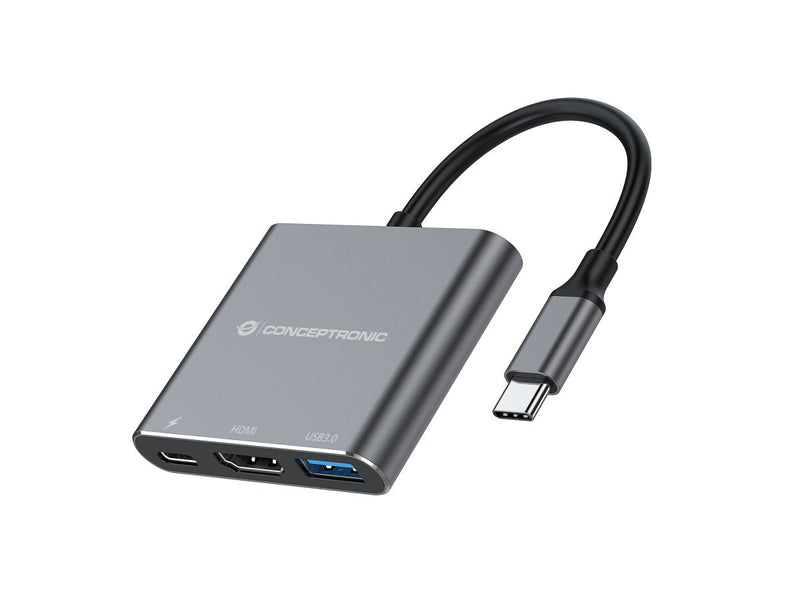 Conceptronic DONN18G base & duplicador de portas Com fios USB 3.2