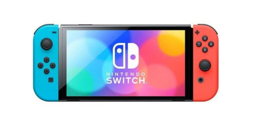 NINTENDO SWITCH OLED AZUL VERMELHA