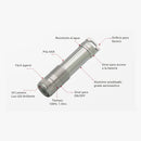 MICRO LANTERNA CHAVEIRO AAA TU312K TRUE