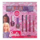 KIT COSMÉTICOS BARBIE 7 PEÇAS 4 GLOSS+1 SOMBRA + 2 VERNIZ PARA UN