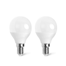 LED E14 7W G45 2PCS