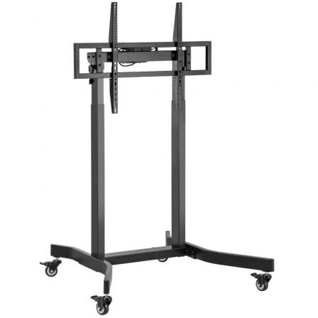 SOPORTE DE SUELO MOTORIZADO CON RUEDAS AISENS FTF100E-271 PARA TV