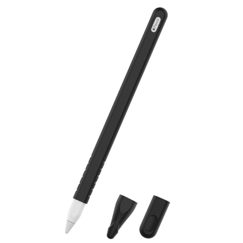 CAPA SILICONE PRETA P CANETA APPLE PENCIL 2