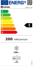 ARCA HORIZONTAL MEIRELES MFA211W( TRADICIONAL  - BRANCO  - 198 LI