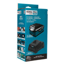 PACK BATERIA LI-ION 20 V 4.0 AH (08771) + CARREGADOR 20 V 60 W (0