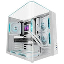 CAJA GAMING SEMITORRE MARS GAMING MC-INFINIOLITE BLANCA