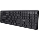 TECLADO COMPACTO INALÁMBRICO POR BLUETOOTH TRUST VAIYA NEGRO
