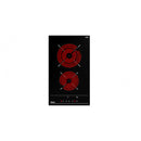 Teka TBC 32010 TTC Preto Embutido 30 cm Cerâmica 2 zona(s)