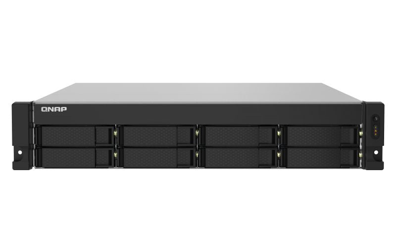 QNAP TS-832PXU NAS Rack (2U) Ethernet LAN Alumínio, Preto AL324