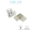 CONETOR (UNIÃO) COTOVELO 90° PARA TIRA LED EDM