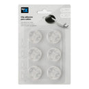 CLIP ADESIVO PARA CABOS TRANSPARENTE INOFIX