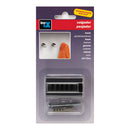 CABIDE CILÍNDRICO PRETO MATE 3087-3 INOFIX