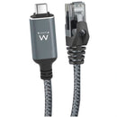 EWENT CABO ADAPTADOR DE USB-C PARA RJ45 1.5MT