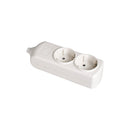 TOMADA DUPLA DE SUPERFÍCIE T/TL 10/16A 250V COR BRANCO SOLERA 800