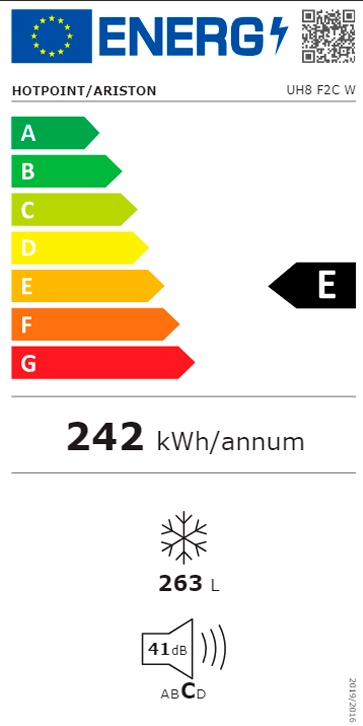 ARCA VERTICAL HOTPOINT - UH8 F2C W