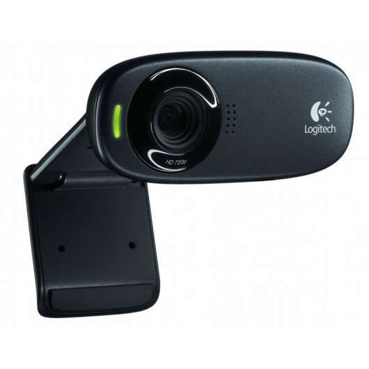 Logitech C310 HD webcam 5 MP 1280 x 720 pixels USB Preto