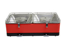 FEUERDESIGN - GRELHADOR SANTORIN VERMELHO 2007560