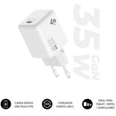 SUBBLIM CARGADOR DE PARED GAN 35W - USB-C -  CARGA RAPIDA - COLOR