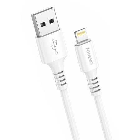 CABO USB PARA LIGHTNING FONENG, X85 IPHONE 3A CARREGAMENTO RÁPIDO