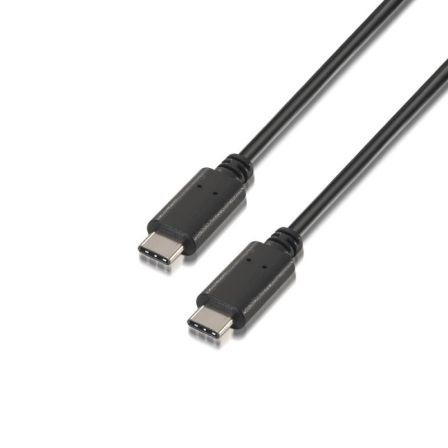 AISENS A107-0058 cabo USB 3 m USB 2.0 USB C Preto