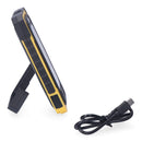LANTERNA LED SOLAR RECARREGÁVEL COM GANCHO E ÍMAN COB 10W 750LM