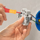 CHAVE DE FENDA PLANA ISOLADA VDE 0,5 X 3 X 100MM. WORKPRO