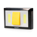 LANTERNA 2 LEDS 200 LÚMENES COM BASE MAGNÉTICA E ADESIVA 4XAAA (P